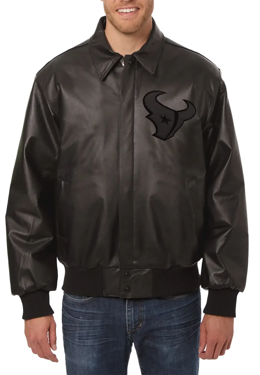 Houston Texans Leather Jacket