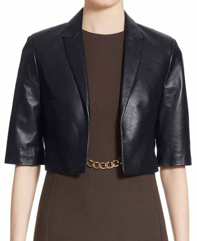 How to Get Away with Murder Amirah Vann Black Leather Jacket