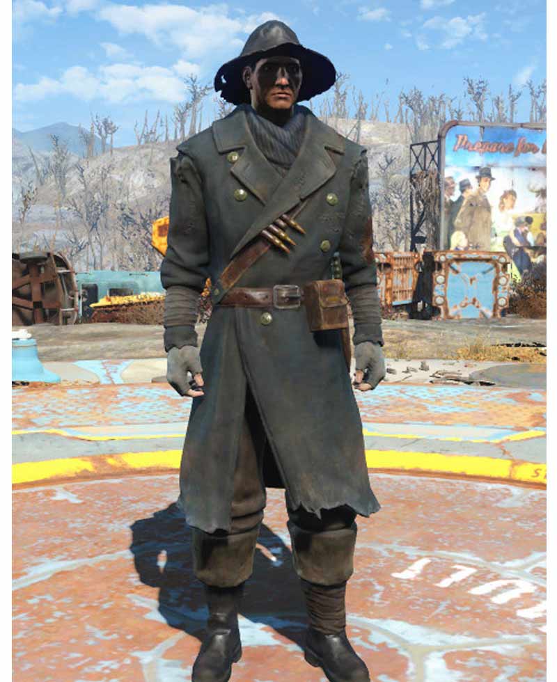 Hunter's Fallout 76 Long Coat