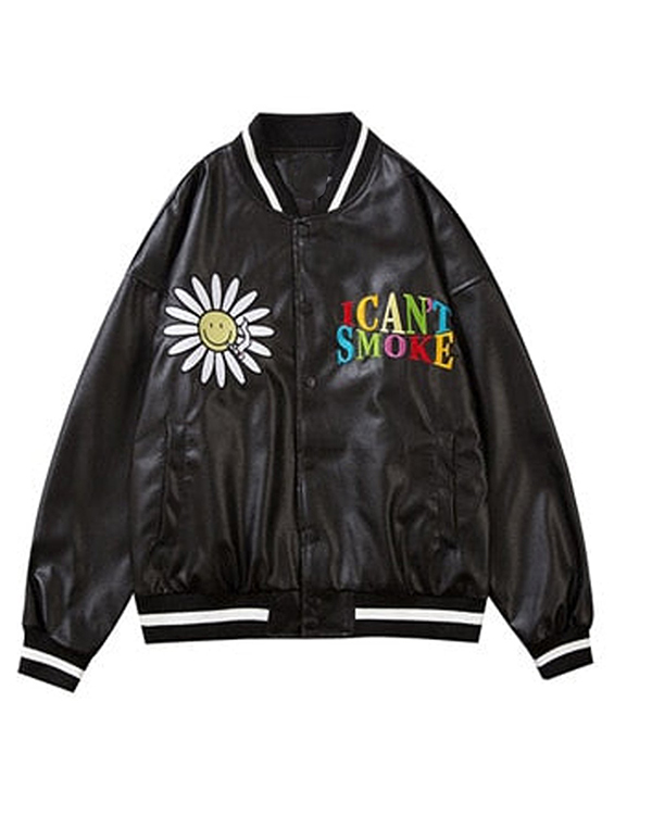 I Cant Smoke Varsity Jacket