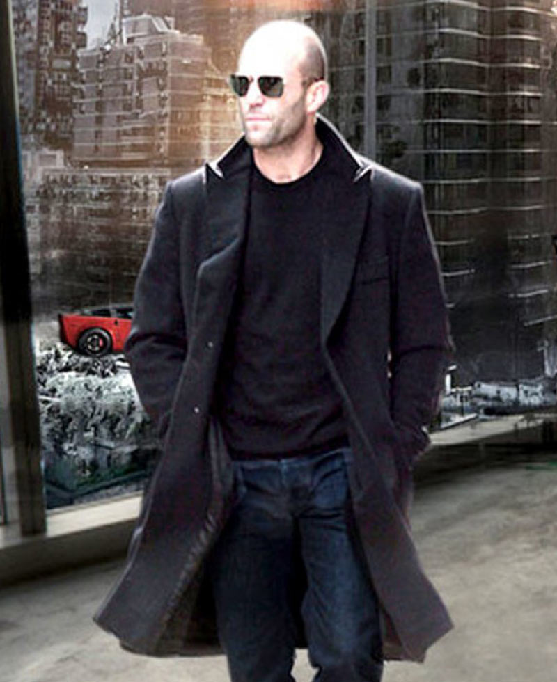 Jason Statham Fast and Furious 7 Ian Shaw Coat