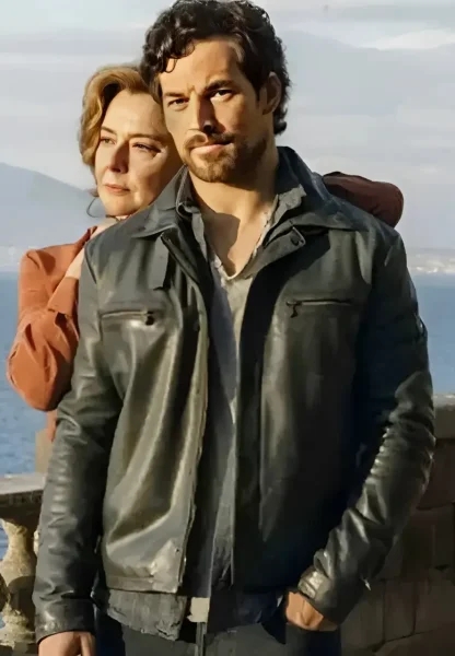 Inganno Giacomo Gianniotti Leather Jacket