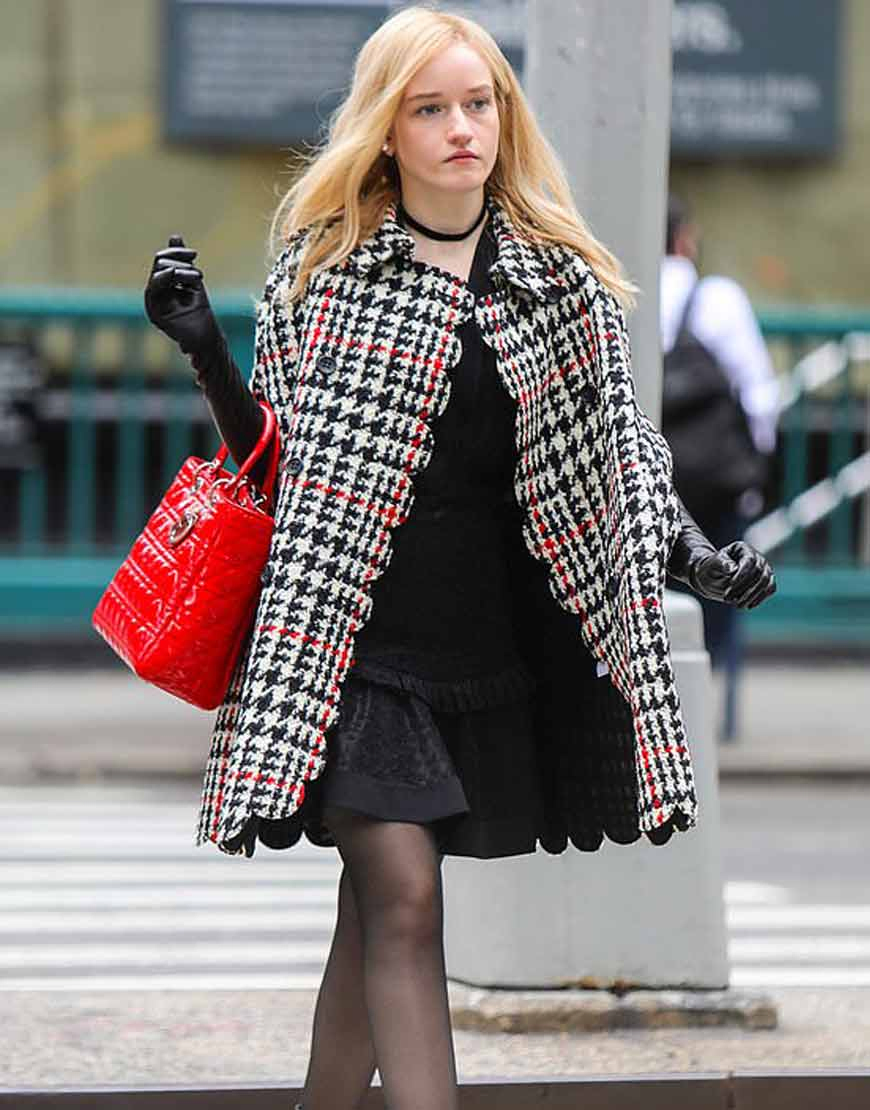 Inventing Anna Julia Garner Wool Coat