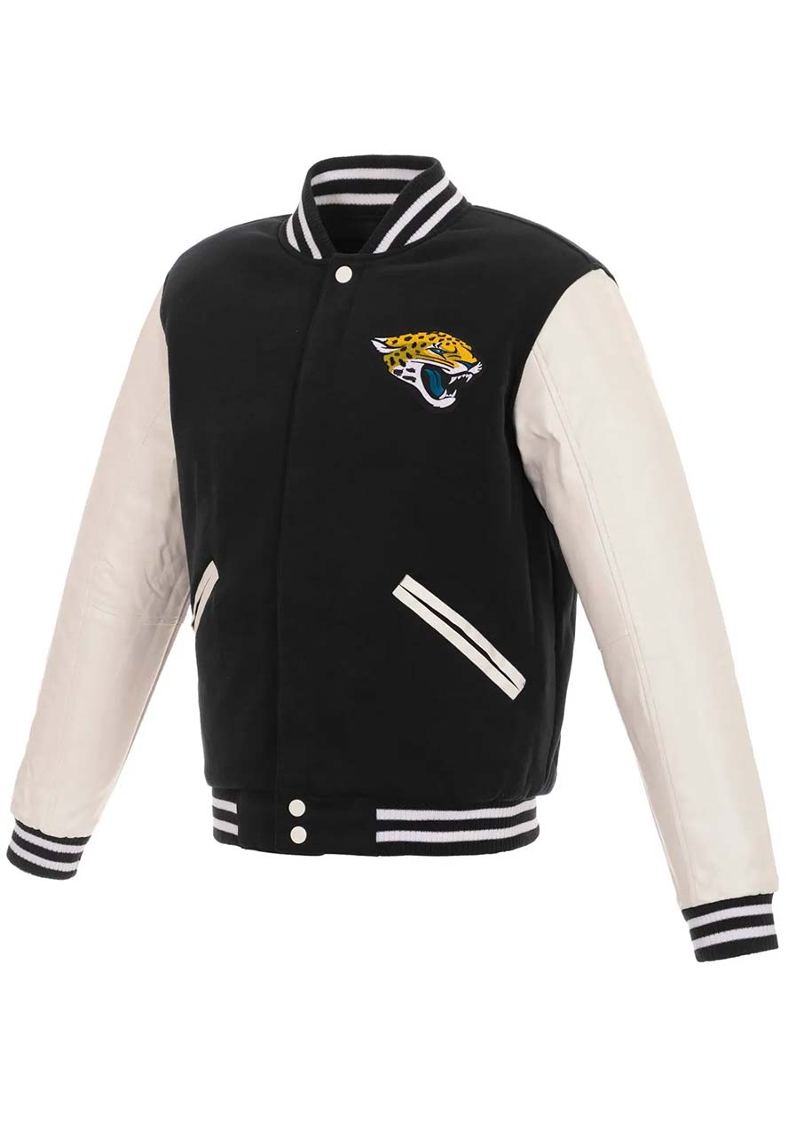 Jacksonville Jaguars Black Varsity Jacket