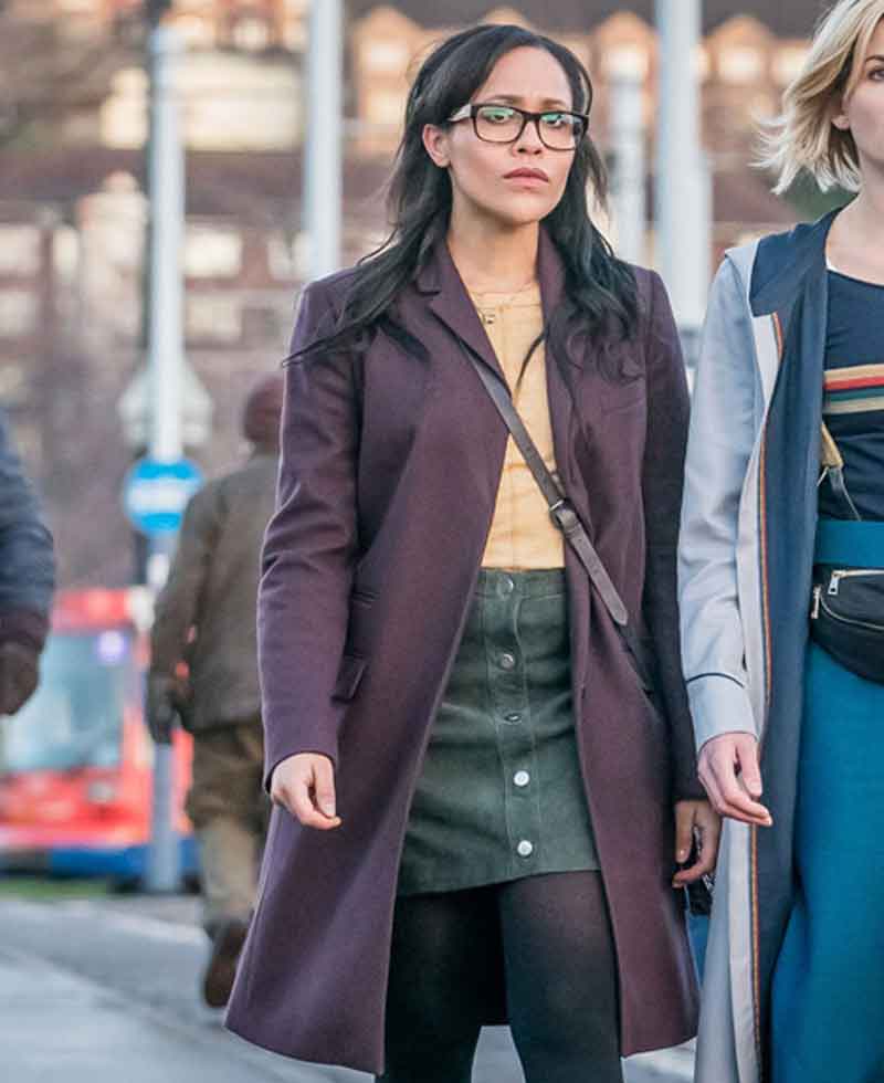 Jade Mcintyre Doctor Who Purple Coat