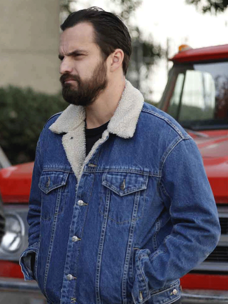 Jake Johnson Stumptown Blue Jacket