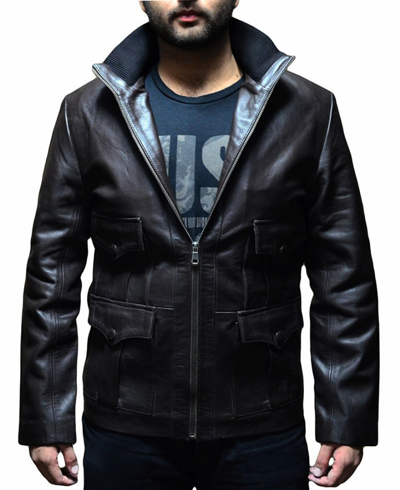 James Bond Casino Royale Leather Jacket