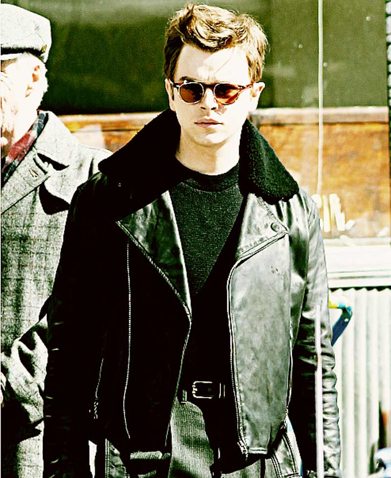 Dane Dehaan Life James Dean Black Leather Jacket