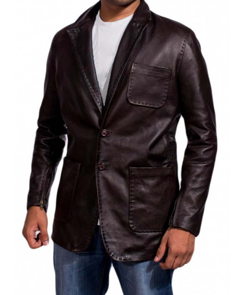 Jason Statham Furious 7 Leather Jacket