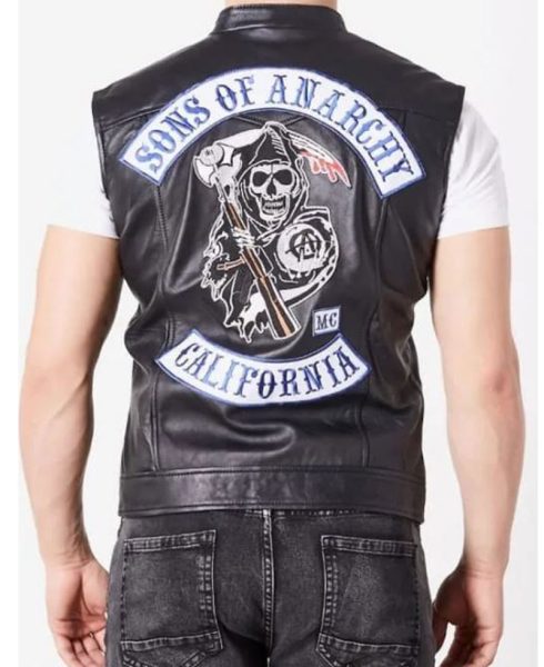 Sons of Anarchy Motorcycle Leather Vest