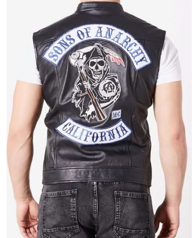 Sons of Anarchy Motorcycle Leather Vest