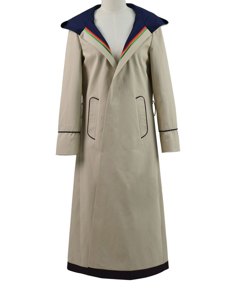 Jodie Whittaker Doctor Who Beige Coat
