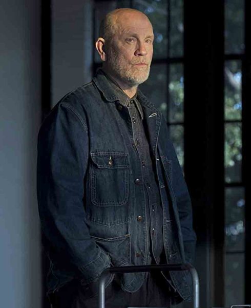 John Malkovich Velvet Buzzsaw Denim Jacket