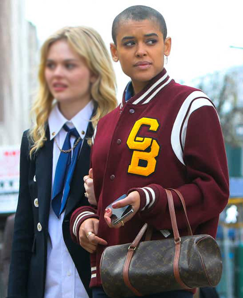 Jordan Alexander Gossip Girl Letterman Jacket