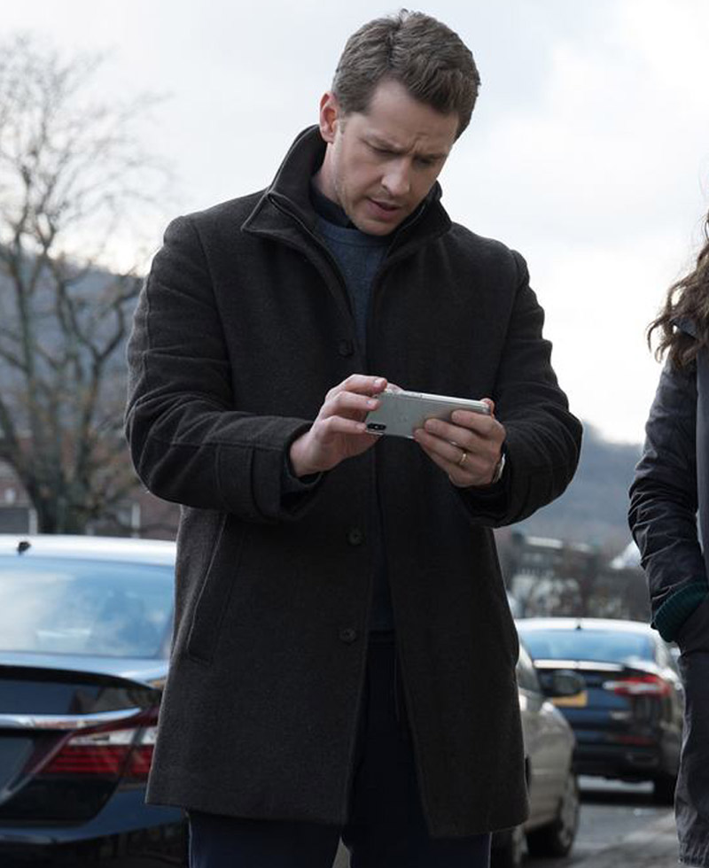 Josh Dallas Manifest Black Coat
