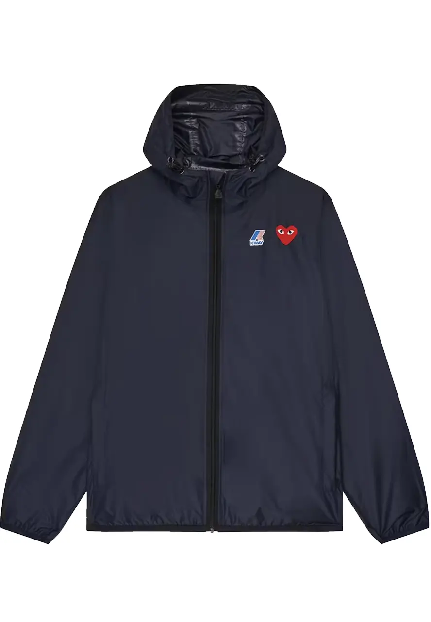 K Way Cdg Hoodie Jacket