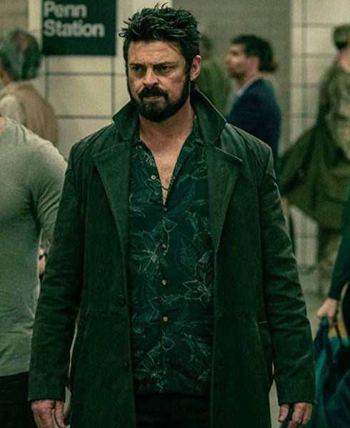 Karl Urban The Boys Black Coat