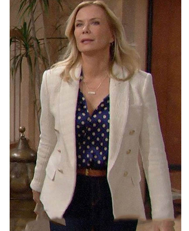 Katherine Kelly Lang The Bold and the Beautiful Wool Blazer