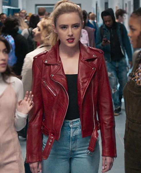 Freaky Kathryn Newton Leather Jacket