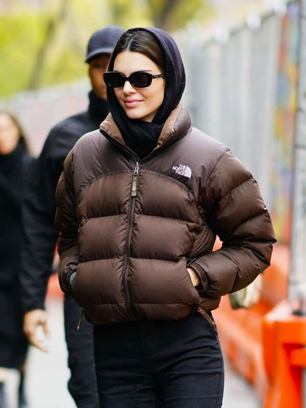 Kendall Jenner North Face Parachute Jacket