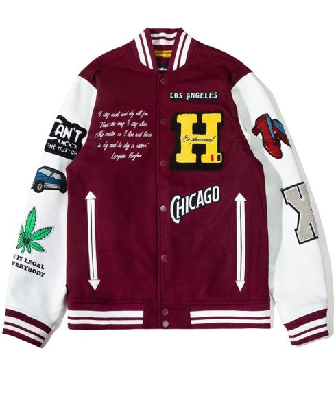 BlackAF Kenya Barris Letterman Varsity Jacket