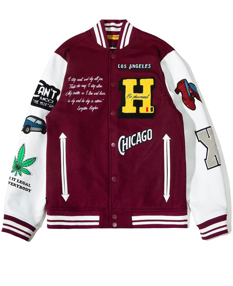 BlackAF Kenya Barris Letterman Varsity Jacket