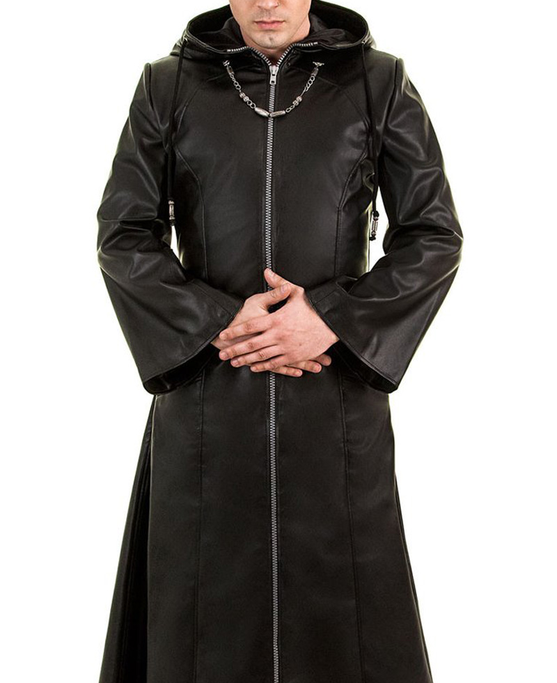 Kingdom Hearts Game Organization 13 Leather Coat