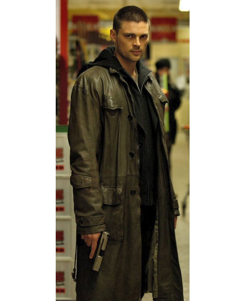 Karl Urban The Bourne Supremacy Kirill Trench Coat