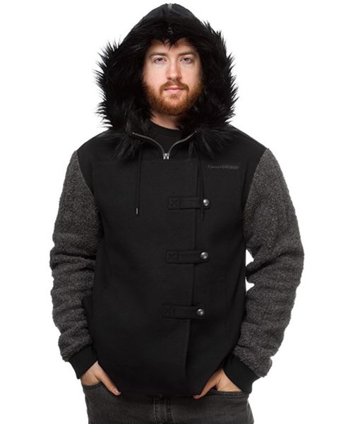 Jon Snow Game of Thrones Fur Hoodie