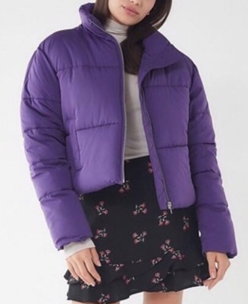 Krista Marie Yu Last Man Standing Purple Jacket