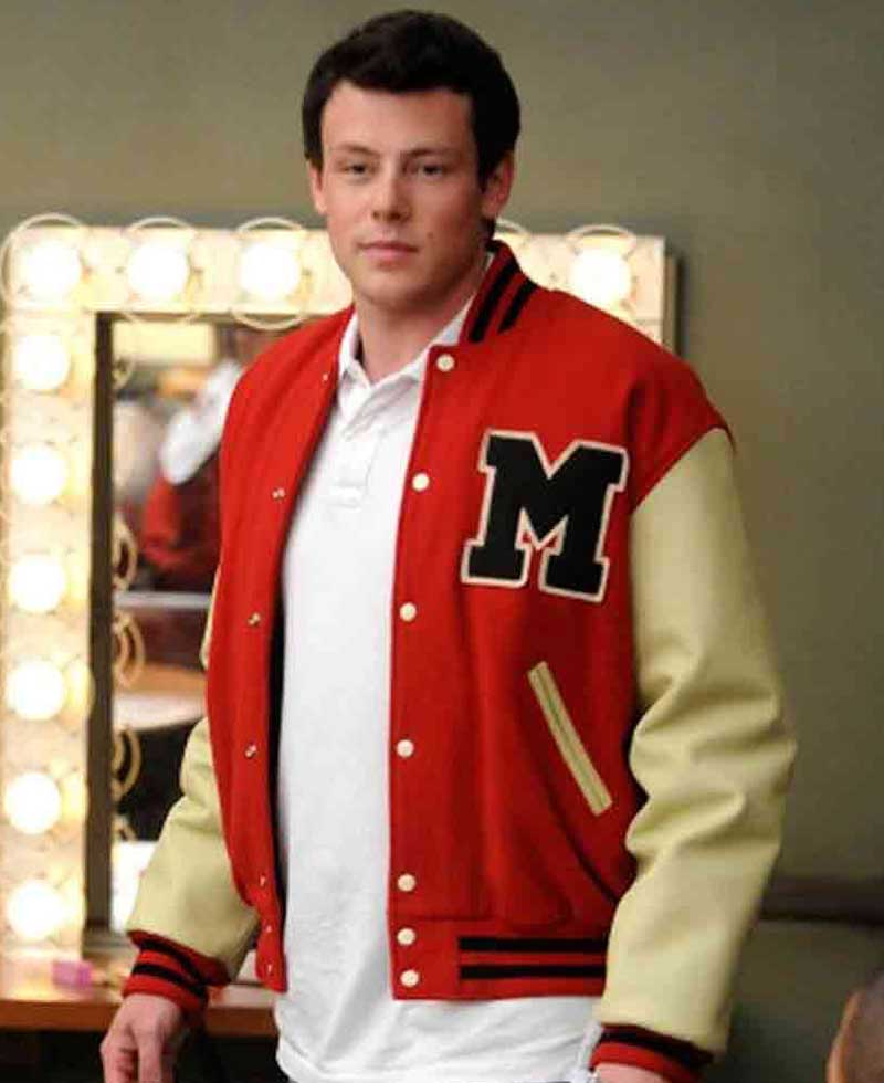 Glee The Break Up Chris Colfer Varsity Jacket