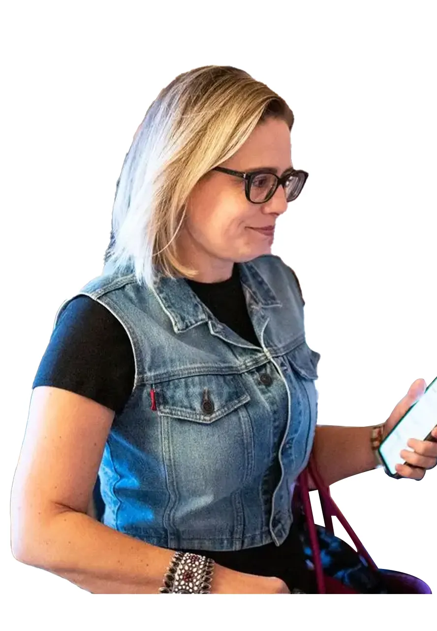Kyrsten Sinema Denim Vest