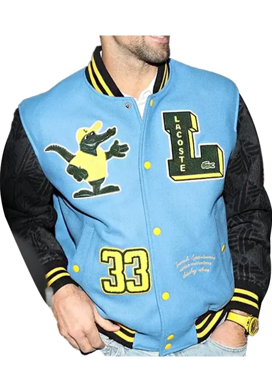 Lacoste Novak Djokovic Varsity Jacket