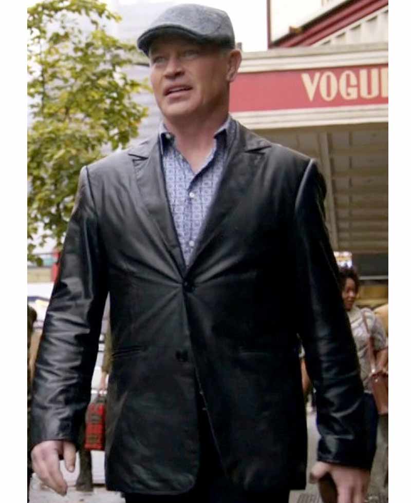 Legends of Tomorrow Neal Mcdonough Black Leather Blazer