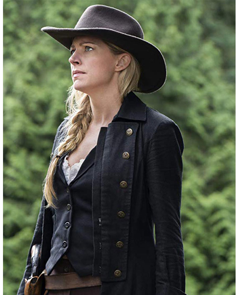 Jes Macallan Legends of Tomorrow Black Coat