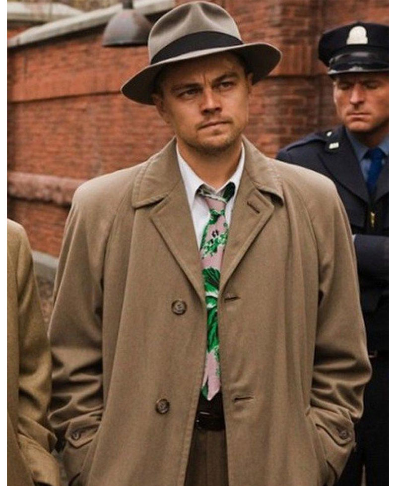 Leonardo Dicaprio Shutter Island Cotton Coat