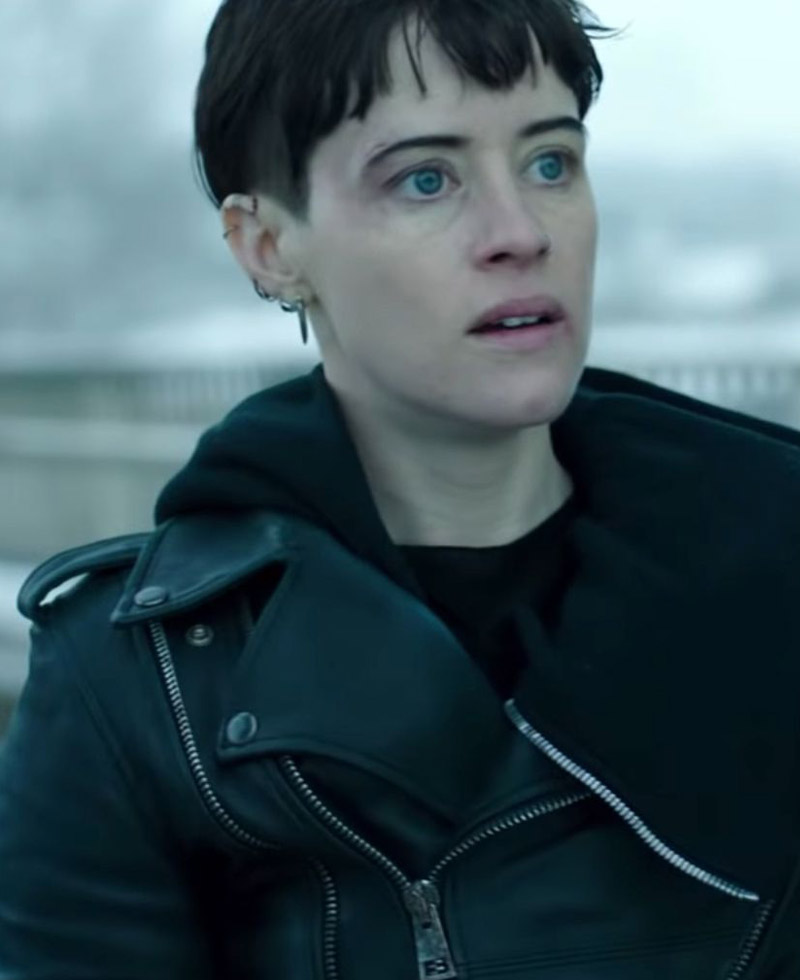 The Girl In The Spider's Web Claire Foy Leather Jacket
