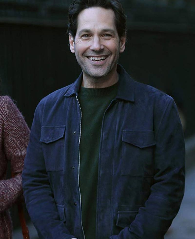 Living with Yourself Paul Rudd Blue Jacket