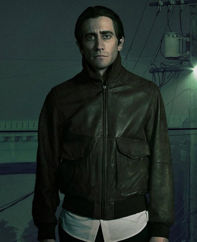 Nightcrawler Jake Gyllenhaal Leather Jacket