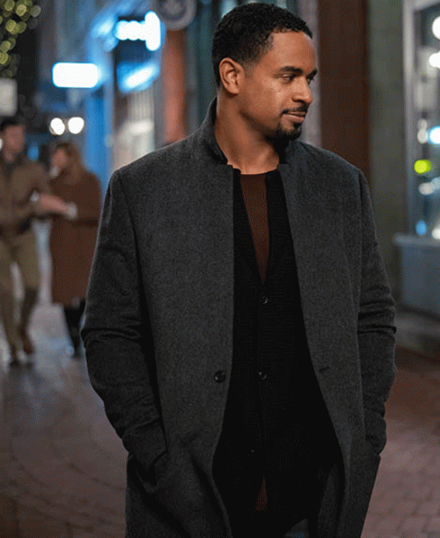 Damon Wayans Jr Love Guaranteed Black Coat