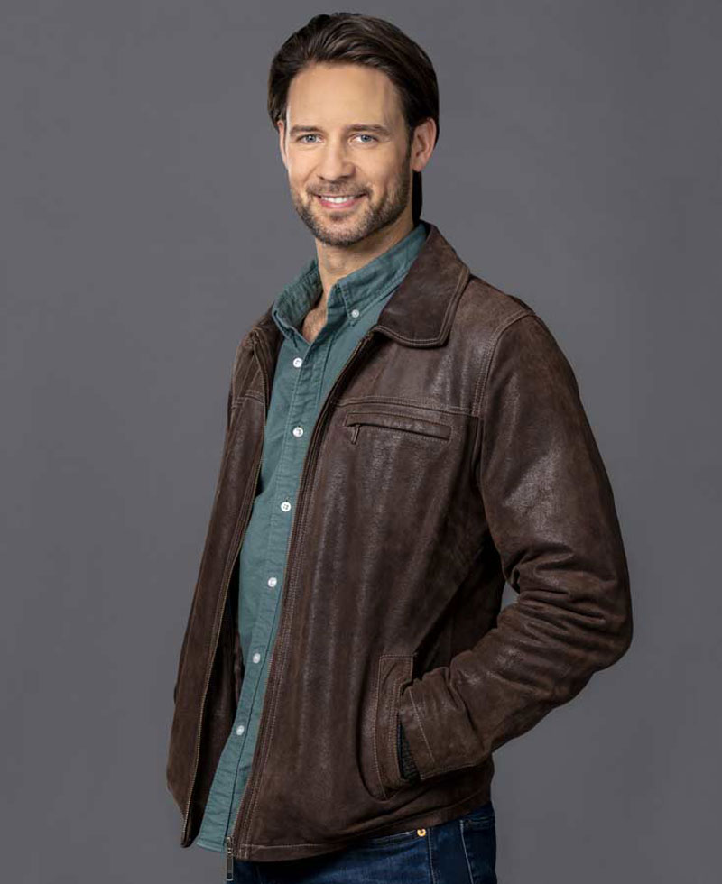 Steve Lund Unlocking Christmas Leather Jacket