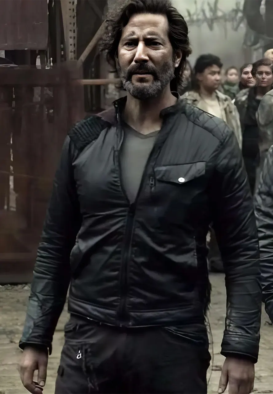 Macgyver Henry Ian Cusick Black Leather Jacket