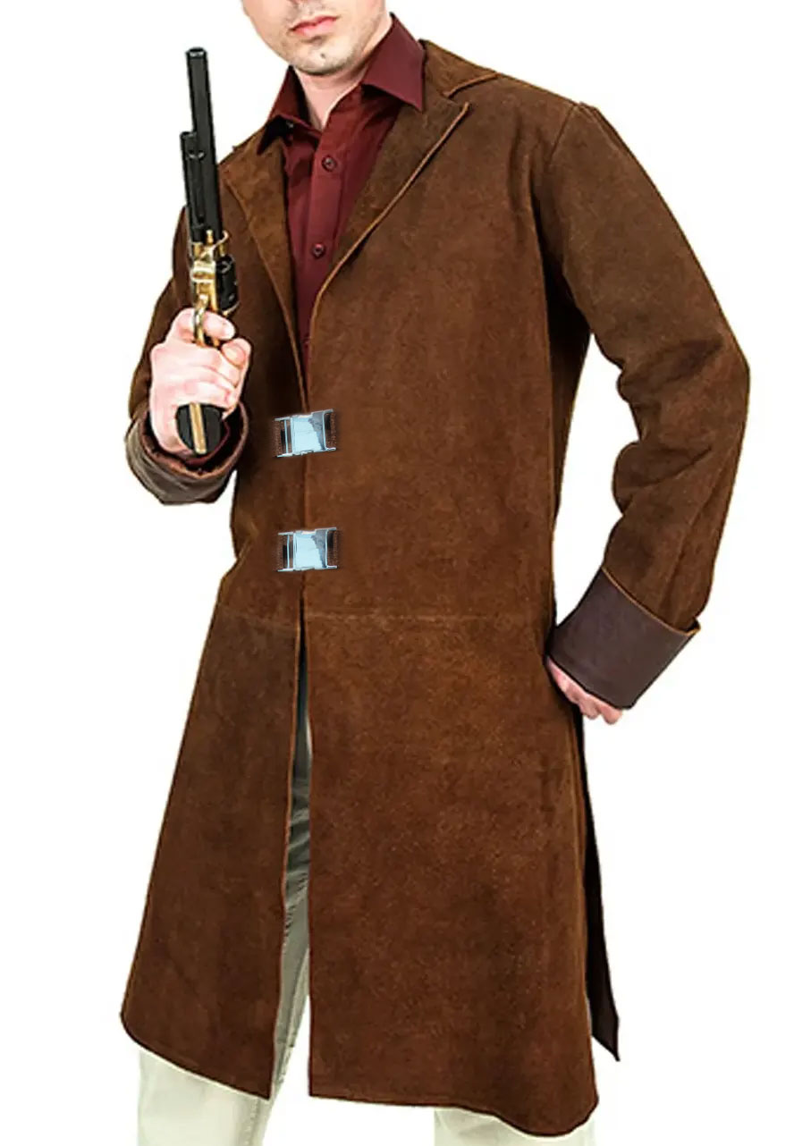 Malcolm Reynolds Firefly Suede Coat