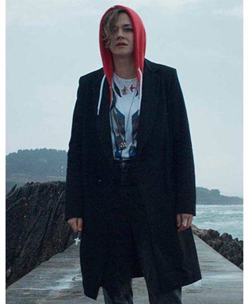 Victoire Du Bois Marianne Black Coat