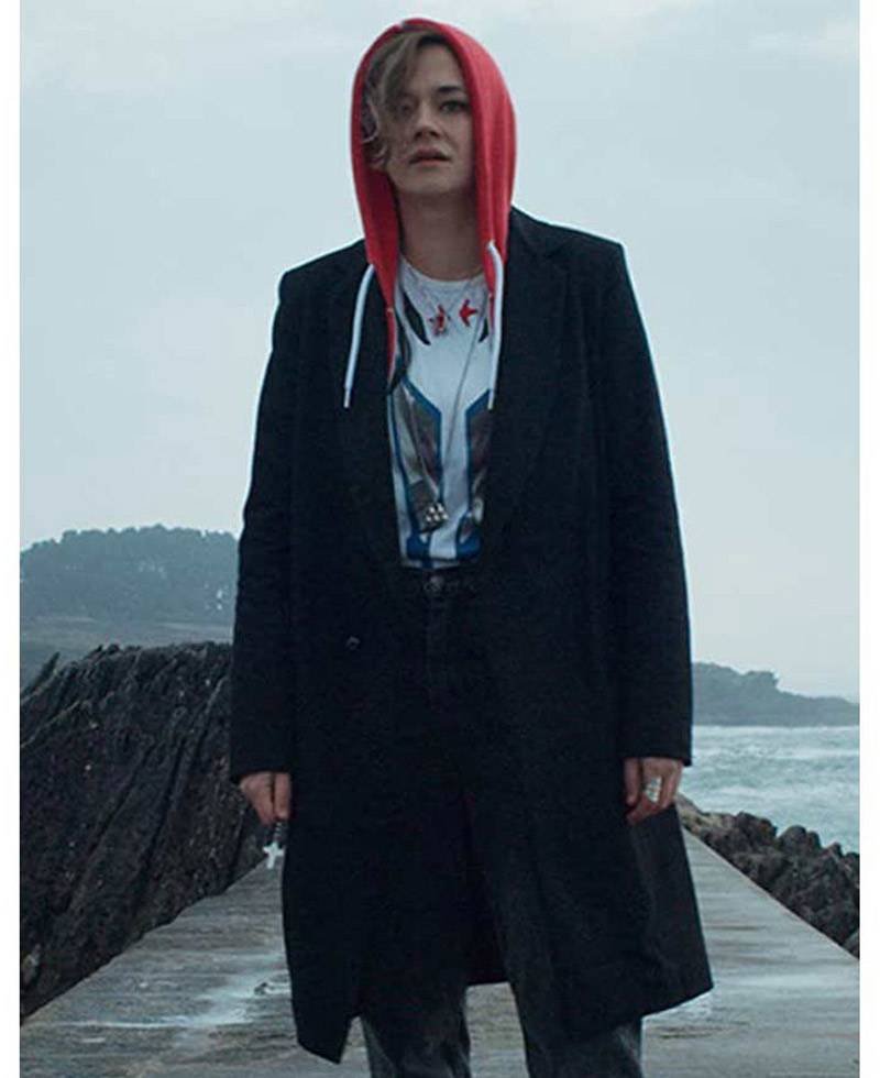 Victoire Du Bois Marianne Black Coat