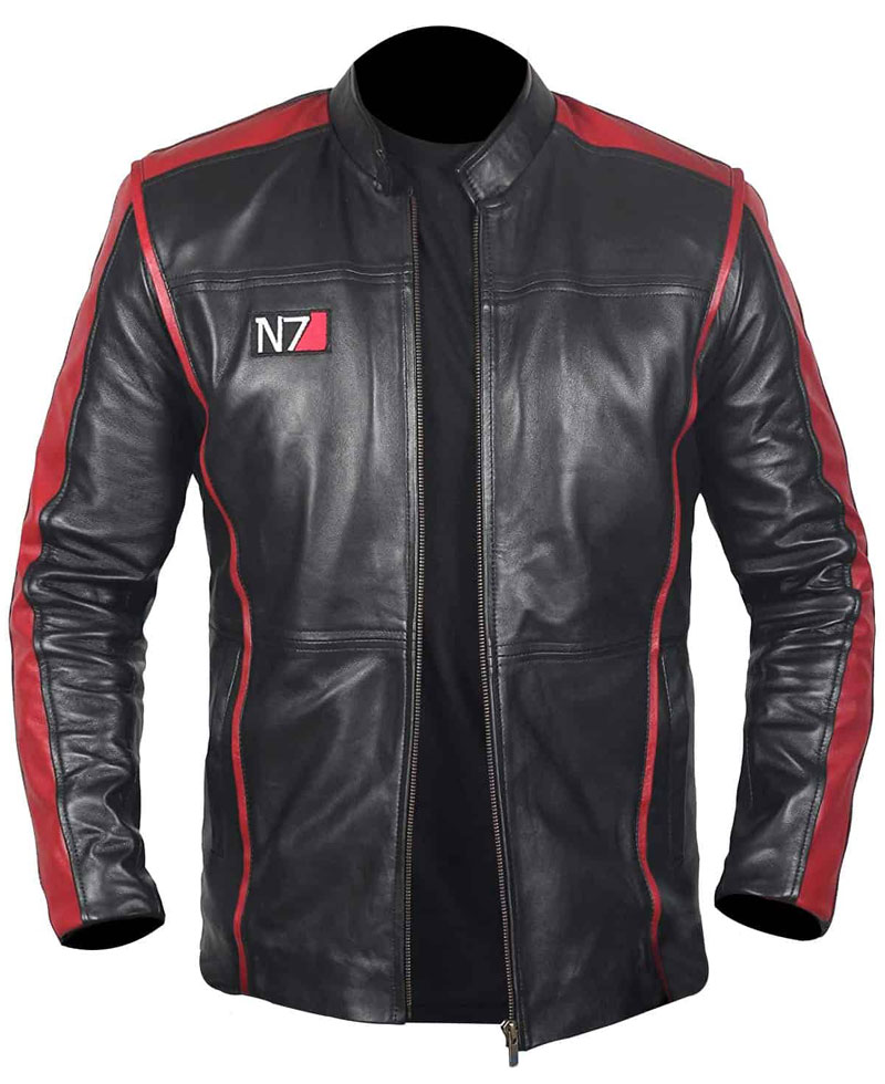 N7 Mass Effect 3 Leather Jacket