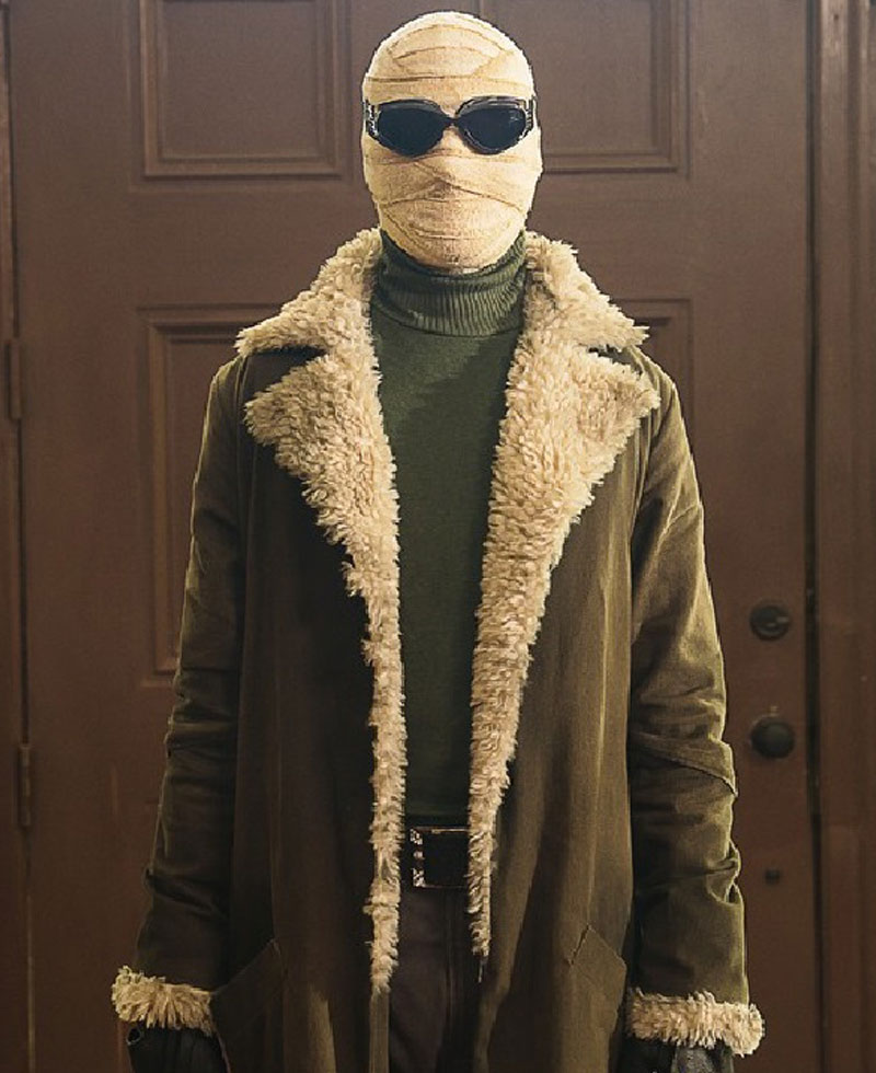 Matt Bomer Doom Patrol Larry Trainor Trench Coat