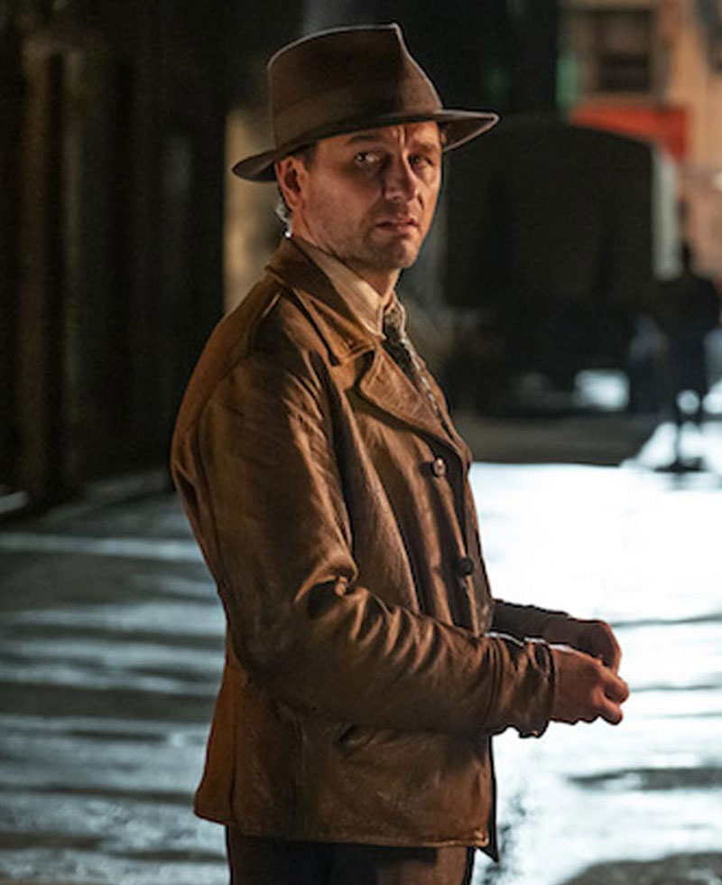 Matthew Rhys Perry Mason Brown Jacket