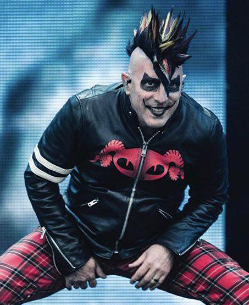 Puscifer Maynard James Keenan Striped Jacket