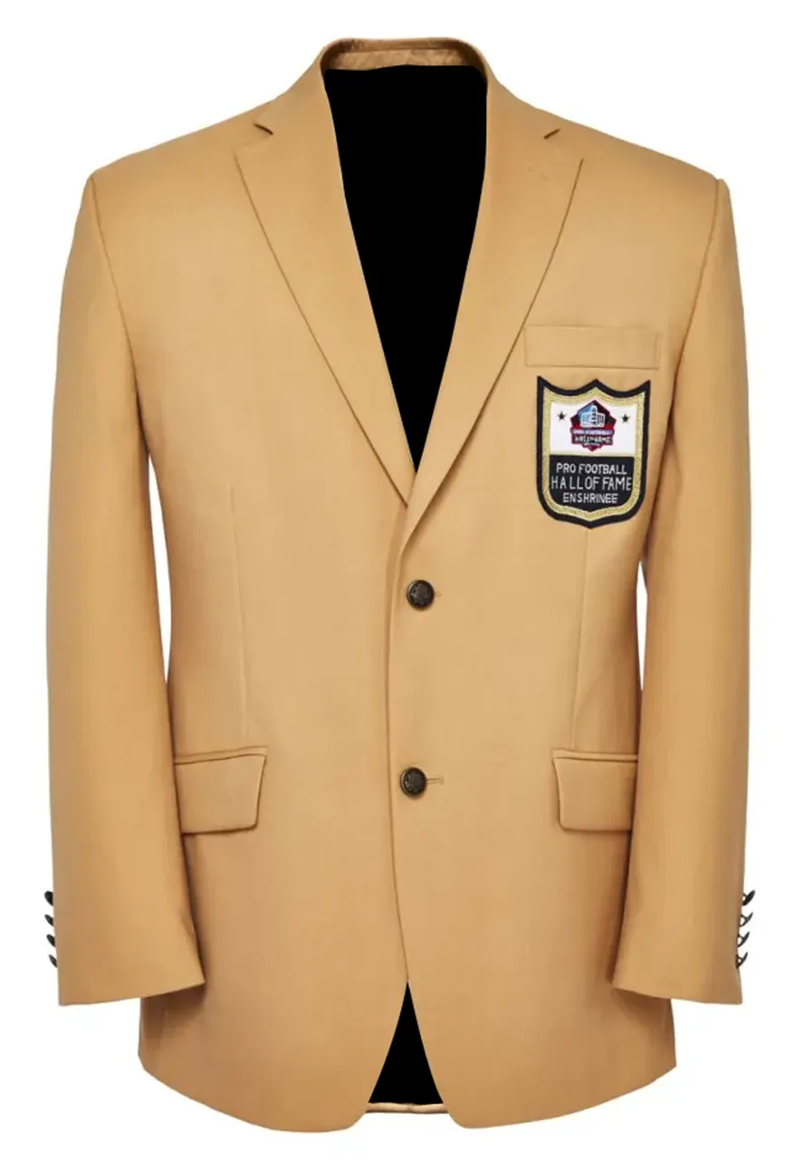 Men Hall Of Fame Golden Jacket